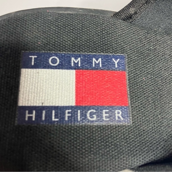 Y2K Tommy Hilfiger black‎ mules size 10 - Picture 6 of 7